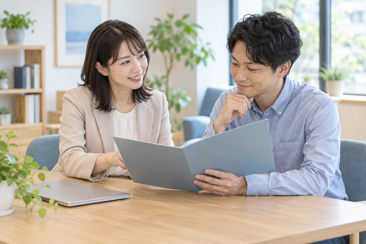 就労支援の相談を表す概念イメージ