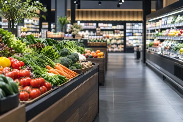 食品スーパーの概念イメージ